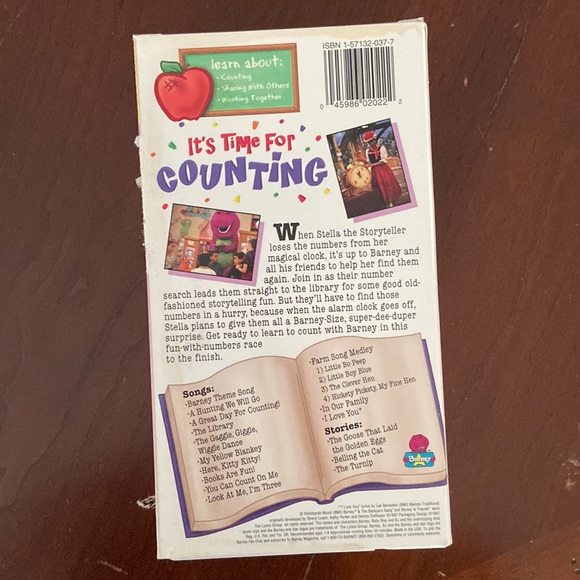 Set of 3 Barney VHS tapes Classic Collection smoke free home Fun & Edicational - Picture 7 of 9